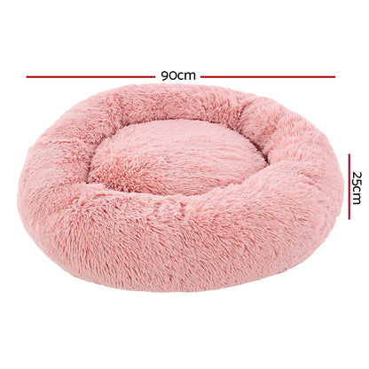 i.Pet Pet Bed Dog Bed Cat Large 90cm Pink