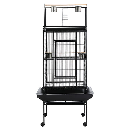 i.Pet Bird Cage Pet Cages Aviary 173CM Large Travel Stand Budgie Parrot Toys