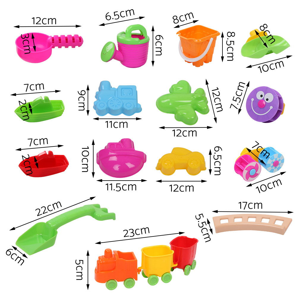 Keezi 26 Piece Kids Umbrella &amp; Table Set