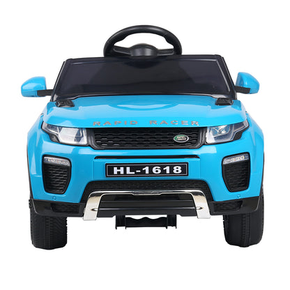 Rigo Ride On Car Toy Kids Electric Cars 12V Battery SUV Blue