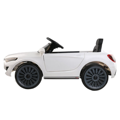 Rigo Kids Ride On Car Electric Toys 12V Battery Remote Control White MP3 LED