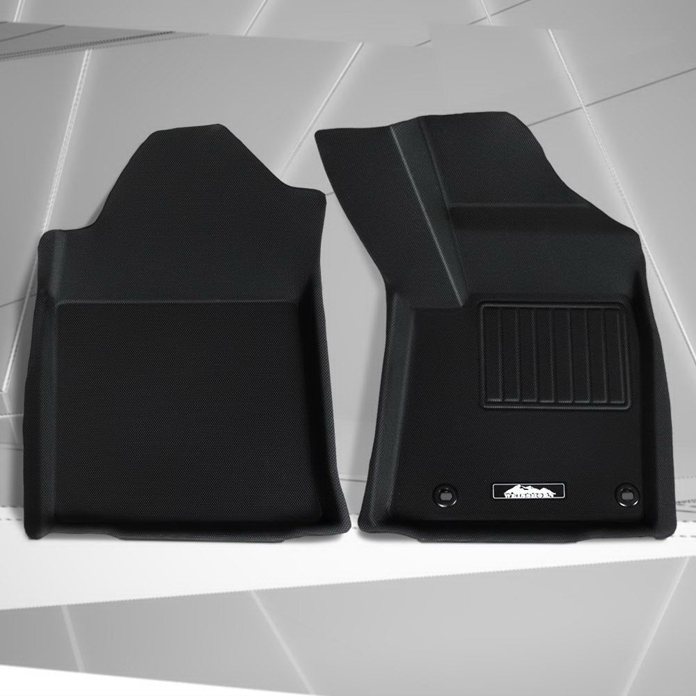Weisshorn Car Rubber Floor Mats Compatible For Toyota Hilux Dual Cab 2015-2022
