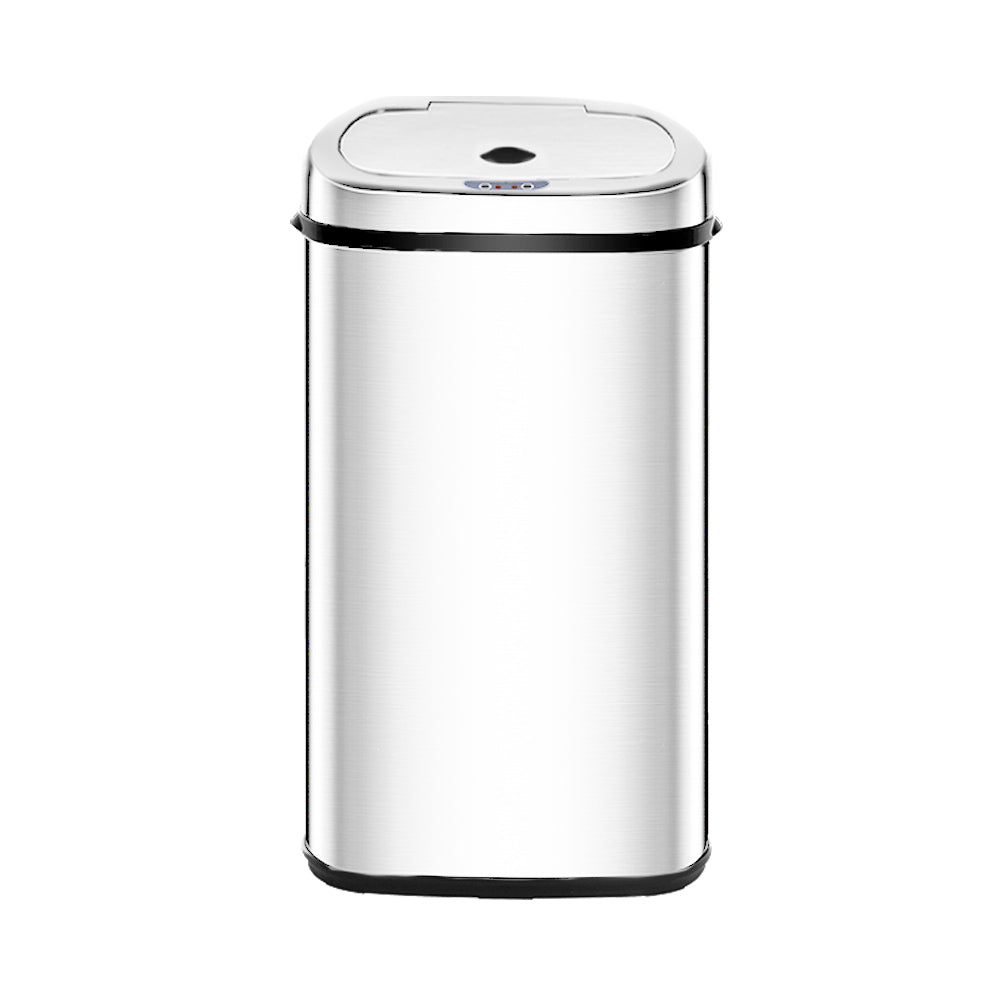 50L Stainless Steel Motion Sensor Rubbish Bin