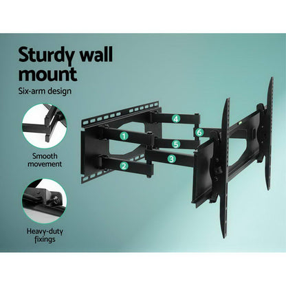 Artiss TV Wall Mount Bracket Tilt Swivel Full Motion Flat Slim LED LCD 32 inch to 80 inch
