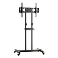 Artiss Steel Mobile TV Stand Cart Height-adjust up to 65" screens 40kg