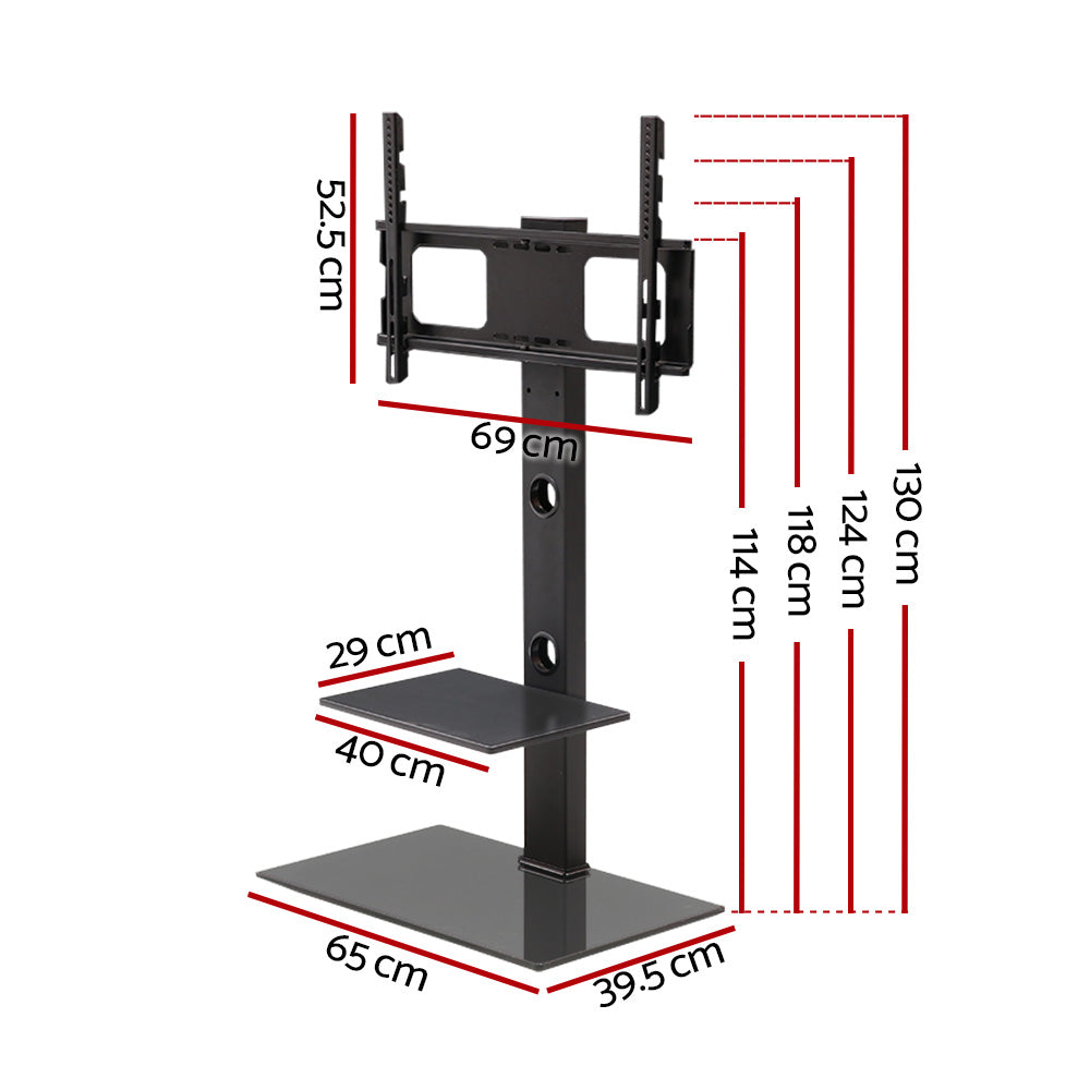 Artiss Floor TV Stand with Bracket Shelf Mount