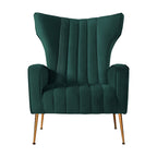 Artiss Kate Velvet Armchair – Green