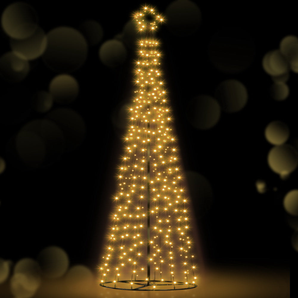 Jingle Jollys Christmas Tree 3M 330 LED Xmas Trees With Lights Warm White