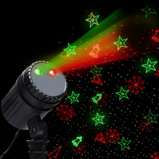 Jingle Jollys Christmas Lights Laser Light Projector Outdoor Decorations