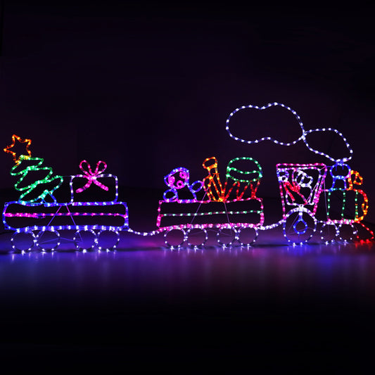 Jingle Jollys Christmas Lights 631 LED 210cm Fairy Light Train Decorations