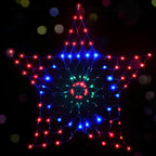 Jingle Jollys Christmas Lights 130 LED 130cm Fairy Light Snow Decorations