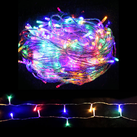 Jingle Jollys Christmas Lights 500 LED 100M String Light Multi-coloured Decora